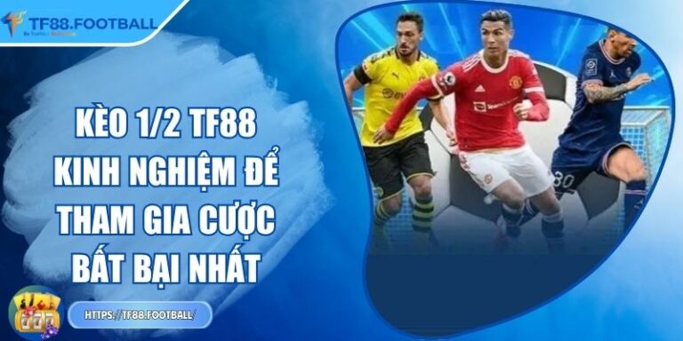Kèo 1/2 TF88 - Kinh Nghiệm Để Tham Gia Cược Bất Bại Nhất