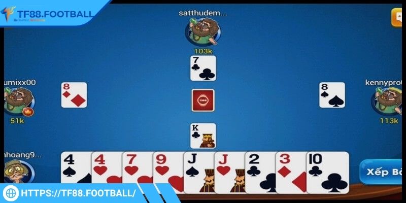 Phỏm TF88 Là Gì - Luật Chơi, Cách Tính Điểm, Mẹo Thắng Chi Tiết 2 Một ván có tối đa bốn người tham gia