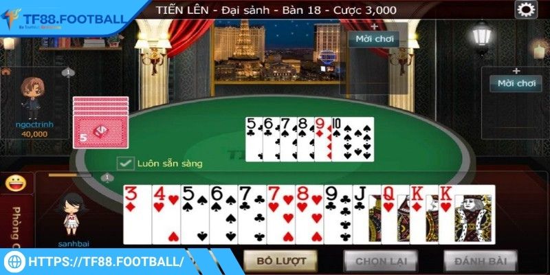 Một ván gồm từ hai đến bốn đối thủ